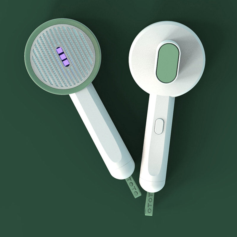The Ultimate Pet Grooming Solution: Discover the 2-In-1 Durable Functional Comb Detection Lamp Hair Remover