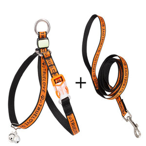 Unleash Adventure with Our Pet Bell Chest Strap Leash Rope Vest Set